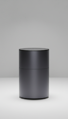 Compact smart speaker with aluminum base